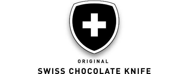 Swiss Chocolate Knife Customer Logo