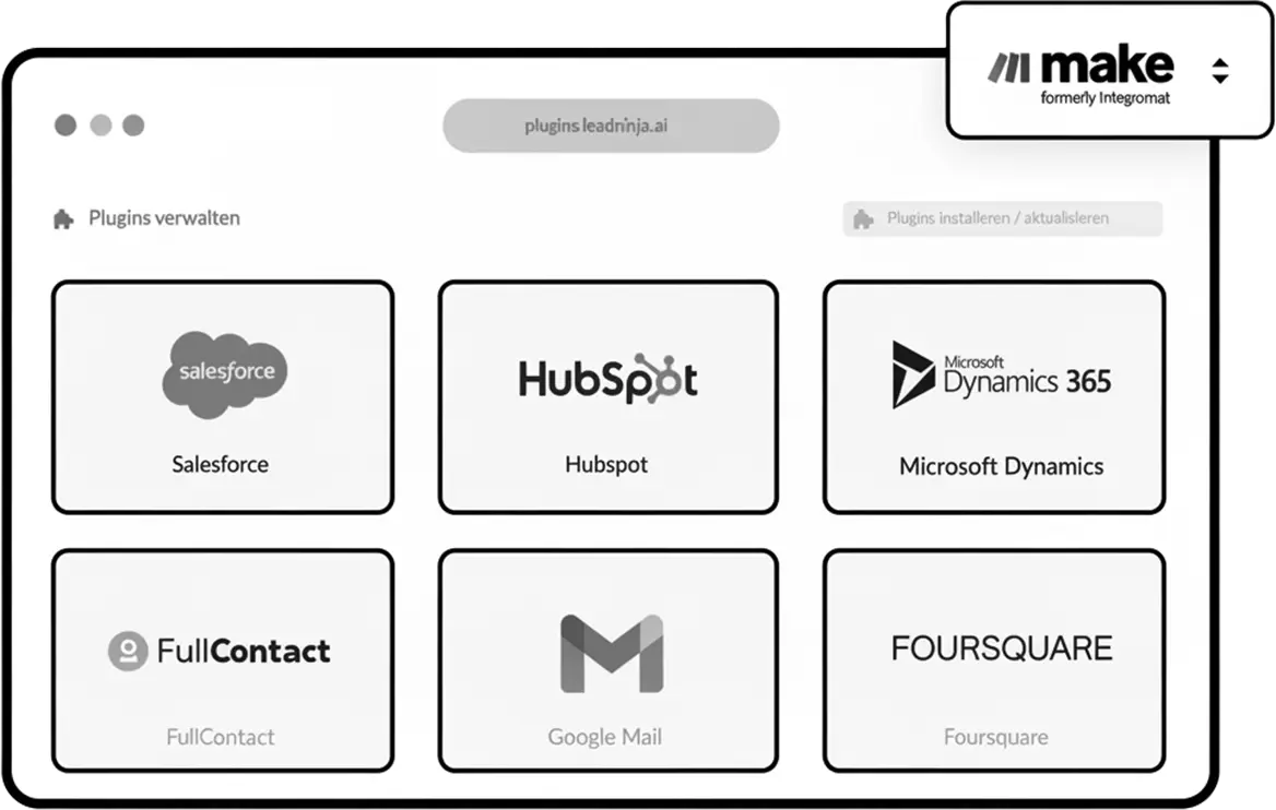 LeadNinja Integrationen
